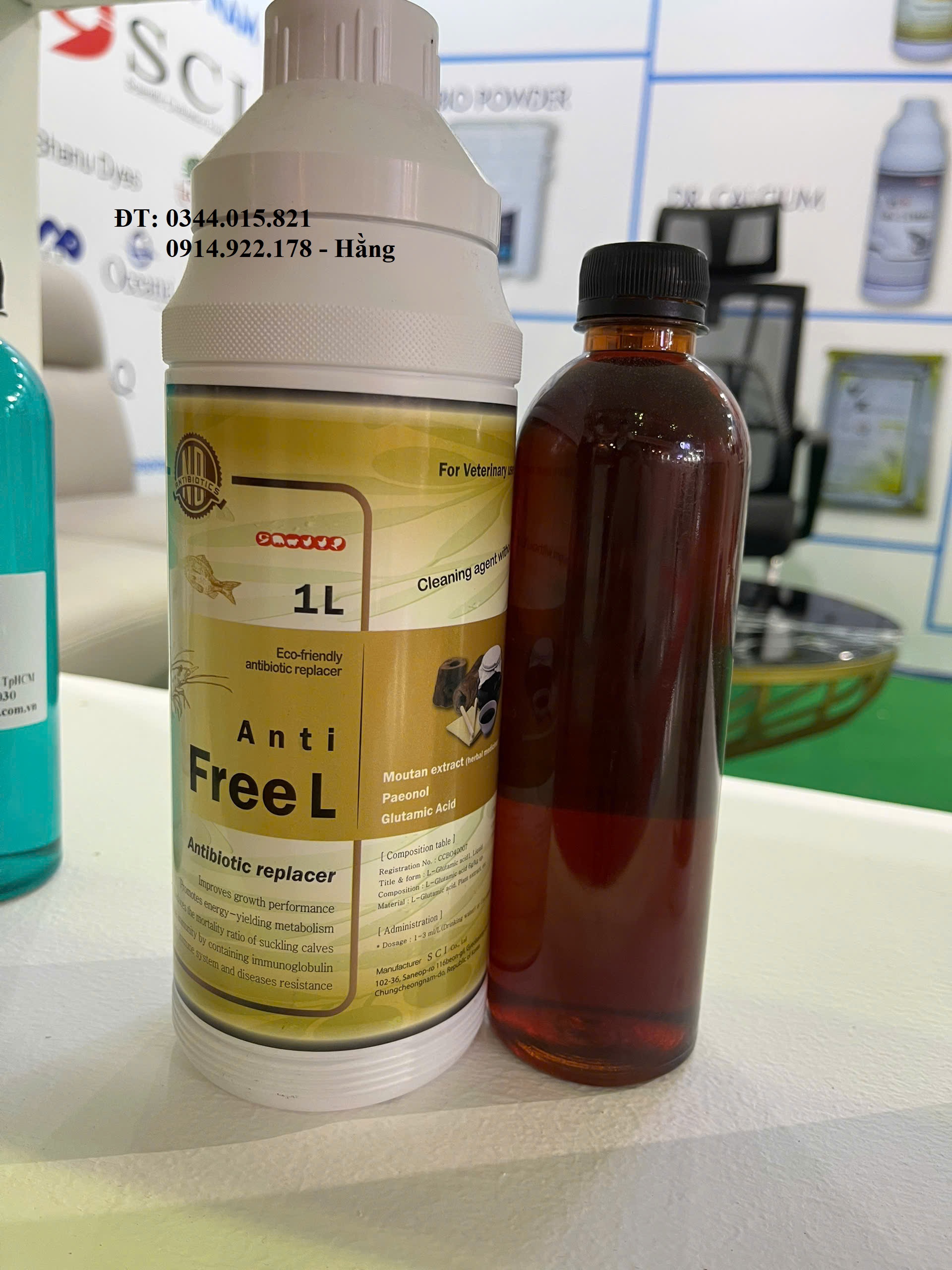 Anti Free - chất bổ sung thức ăn, thay thế kháng sinh cho vật nuôi